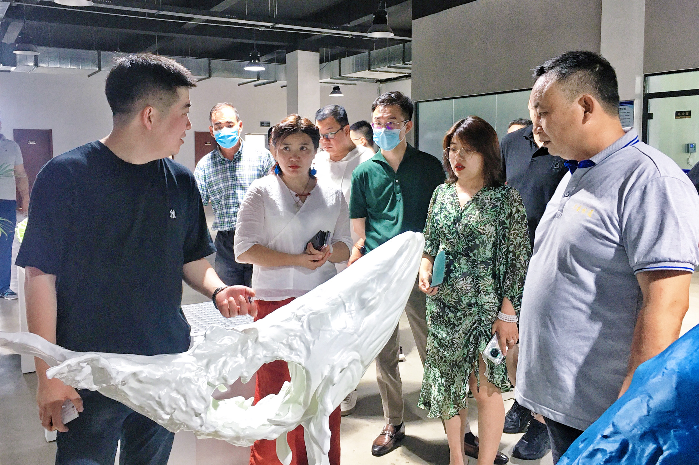 參觀交流，攜手并進----青年企業(yè)家協(xié)會赴領(lǐng)科匯創(chuàng)參觀 3333