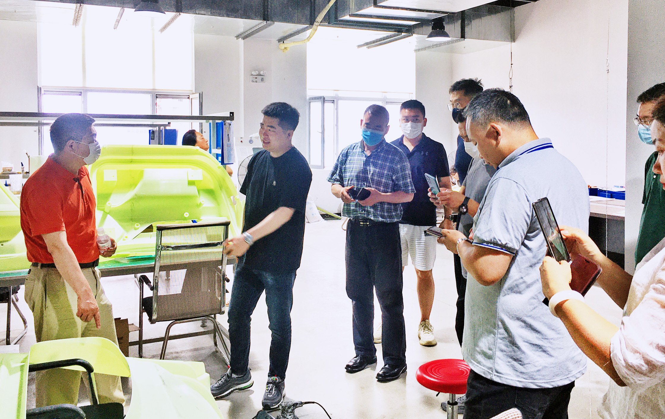 參觀交流，攜手并進----青年企業(yè)家協(xié)會赴領(lǐng)科匯創(chuàng)參觀 1111