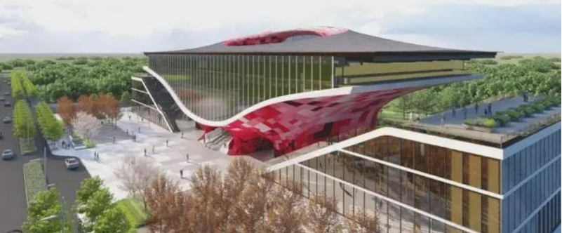 全國最大3D打印建造體！雄安新區(qū)地標(biāo)“雄安之翼”即將揭幕 image